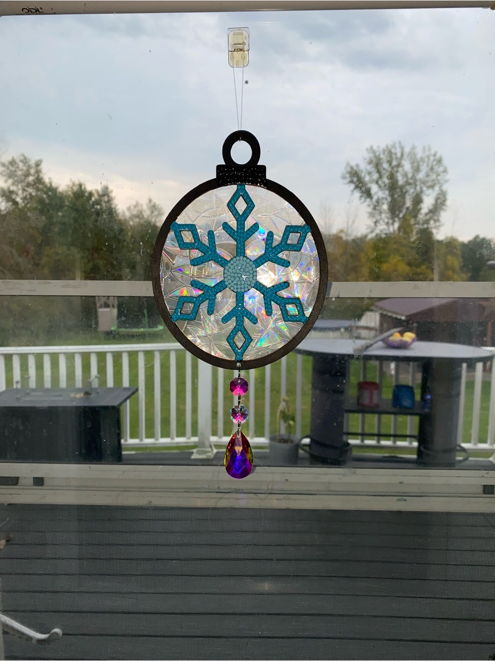 Christmas suncatcher